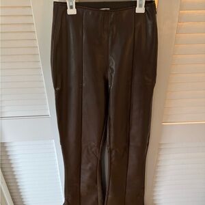 Abercrombie Brown Leather Pants